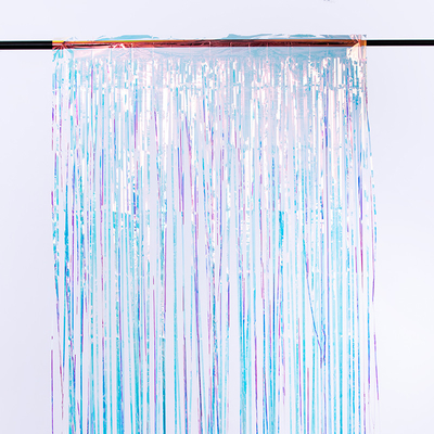 Plastic Glitter Fringe Decorative Party Curtains  backdrop Shiny For Party In Various Occasions
