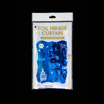 Fun Party Fringe Hanging Tinsel Curtain For Birthday Party Decor With Playful Effect