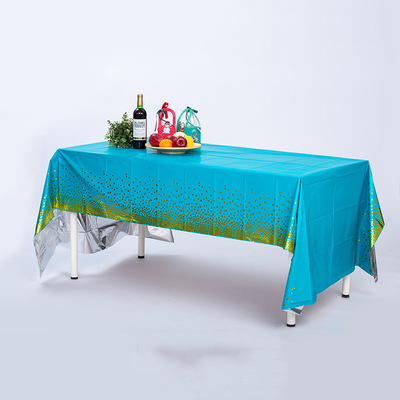 Tejidos rectangulares resistentes al agua Tejidos de mesa CPP para eventos formales e informales en colores variados