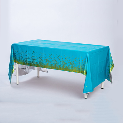 Película de CPP Rectángulo Tejido de mesa Conjunto Elegante tapa de CPP para comidas al aire libre en interiores