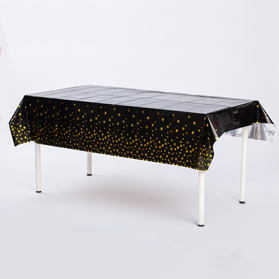 Toalha de mesa descartável com filme CPP à prova d'água Elegante Toalha de mesa CPP para casamento Banquete Eventos ao ar livre