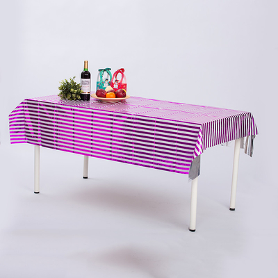 Modern Disposable Party Tablecloth for Indoor / Outdoor Events