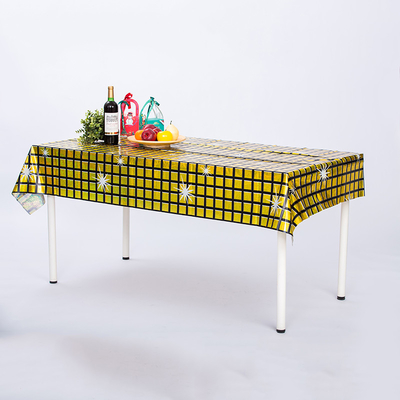Película impermeable láser para mascotas discoteca mantel perfecto rectángulo de fiesta mantel de mesa decoración para diversas ocasiones