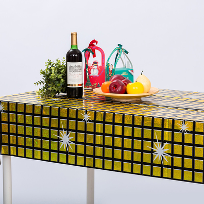 Película láser para mascotas con manto de mesa brillante a prueba de agua para cualquier ocasión Brillo amigable en interiores y exteriores