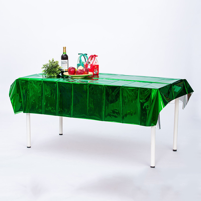 Modern Foil Rectangular Foil Table Cover For Birthday Party Decoration Toy / Gift Advertising